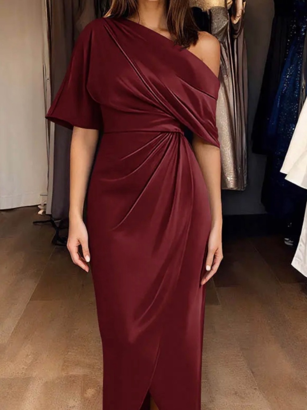 Beautiful burgundy dress